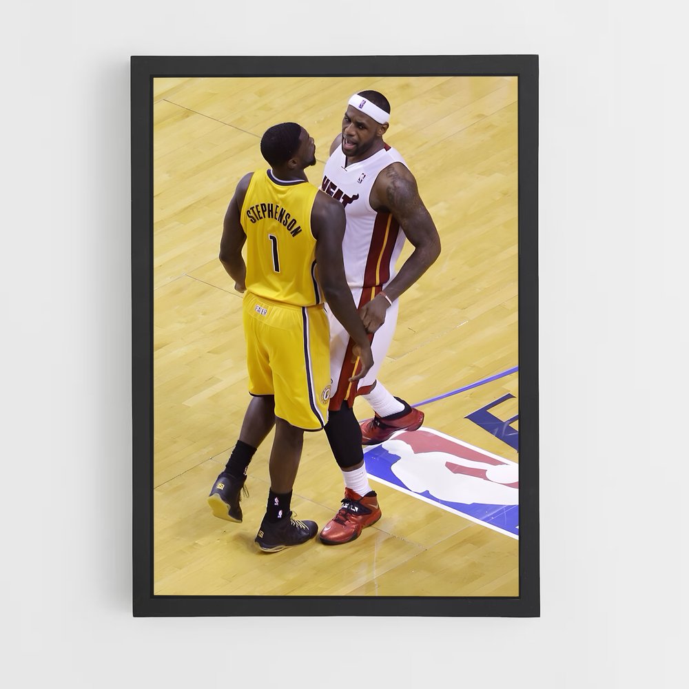 Poster LeBron's Dominance – affiche Basketball (vue 2)